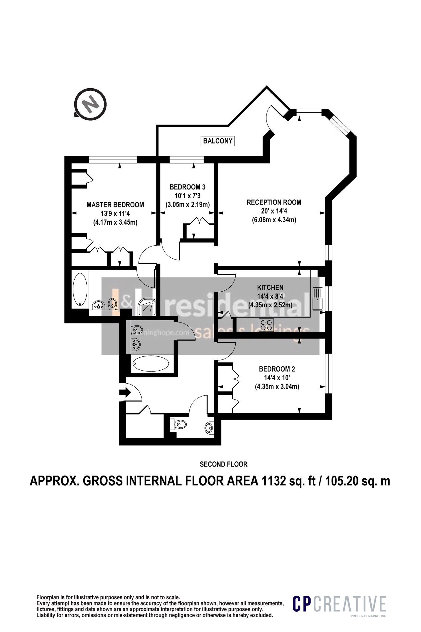 3 Bedrooms Flat for sale in Hale Lane, Edgware HA8