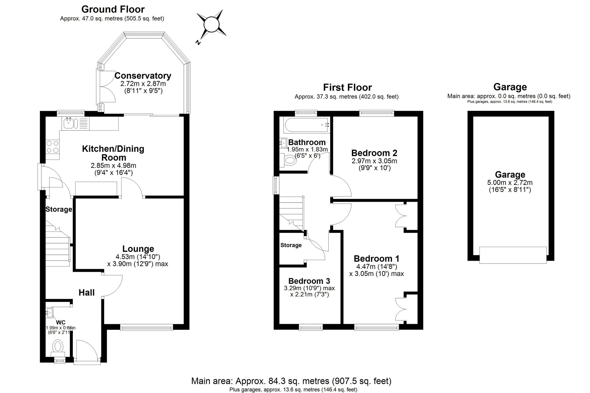 116a Castle Green, Warrington floorplan