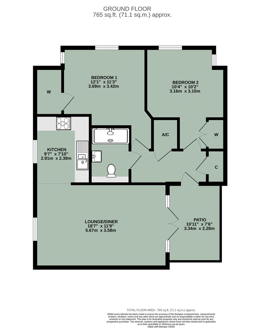9, Brewhouse Yard, Wallingford floorplan