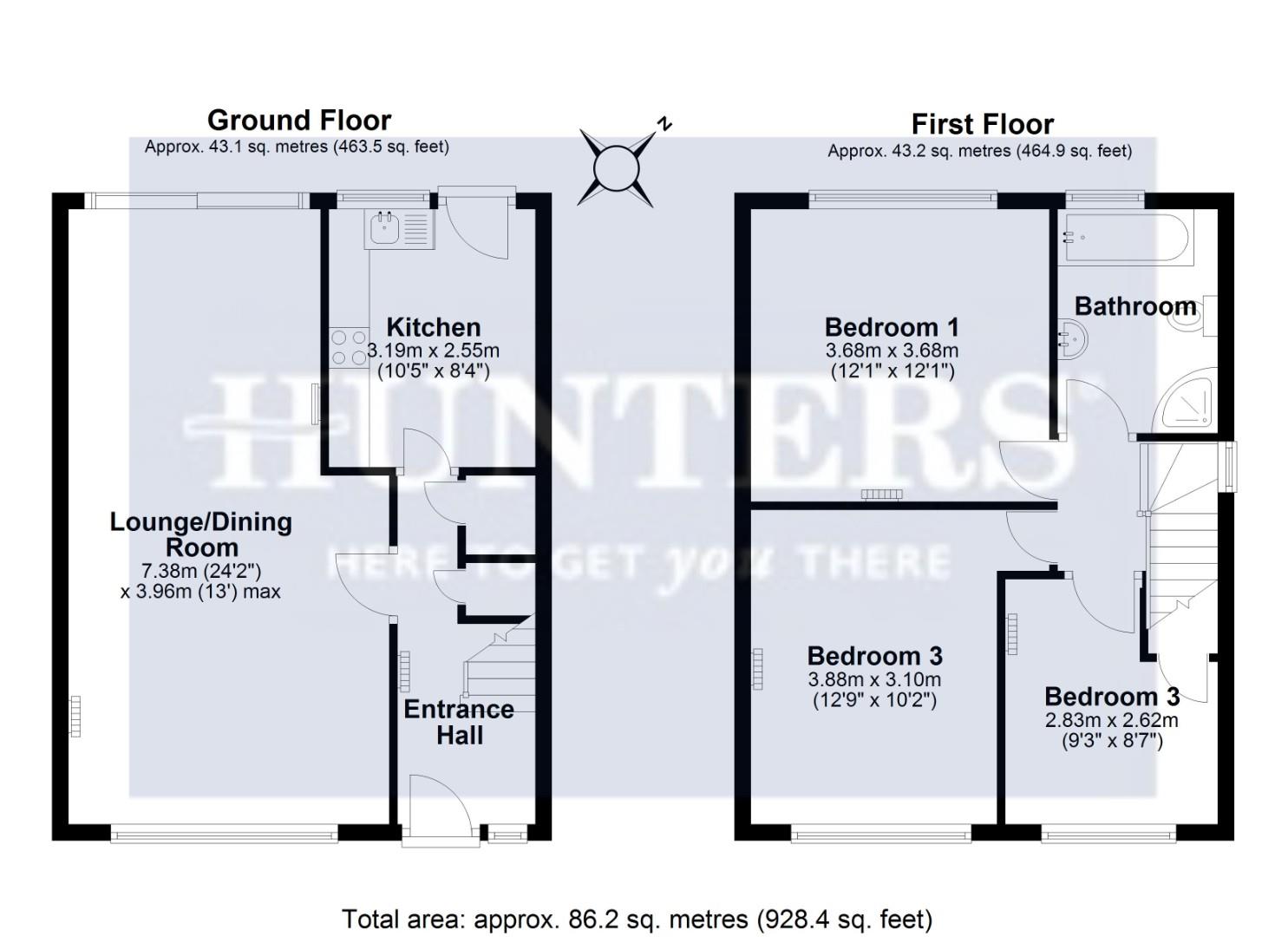 5, Nordown Road, Dursley floorplan