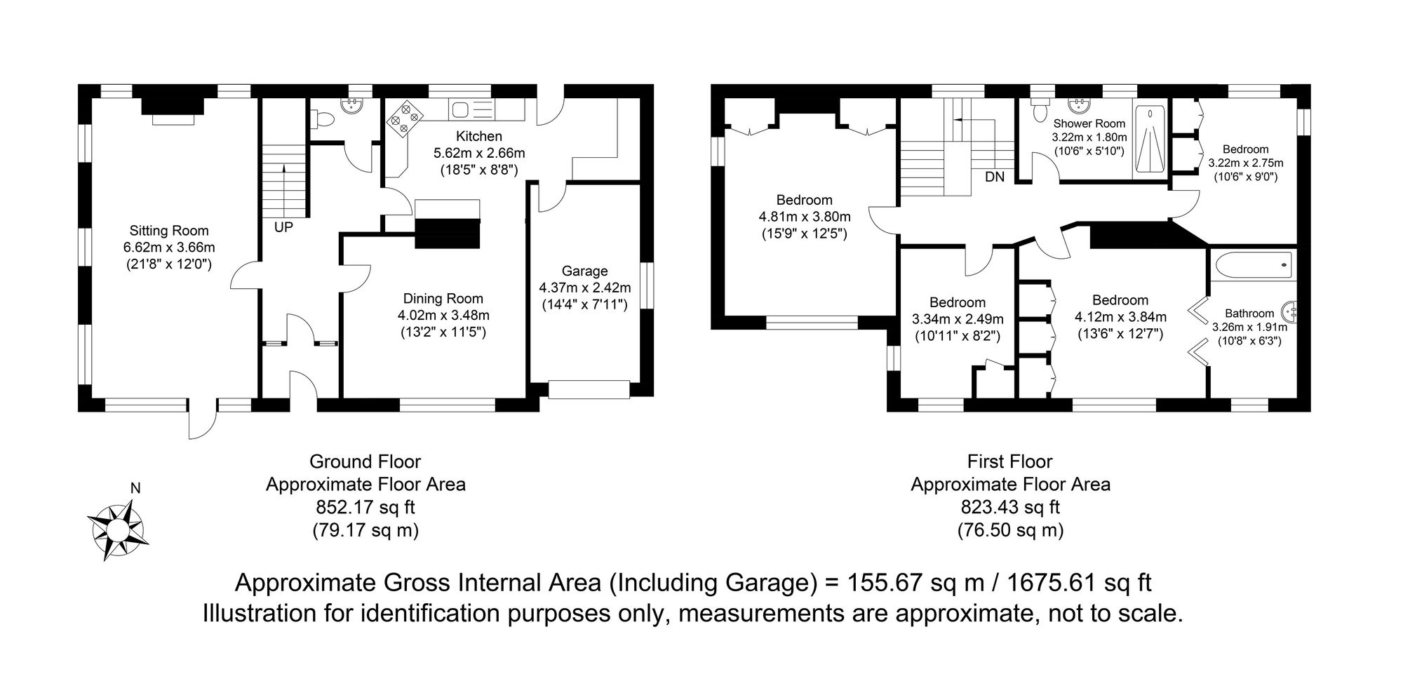 6 Houndean Rise, Lewes floorplan