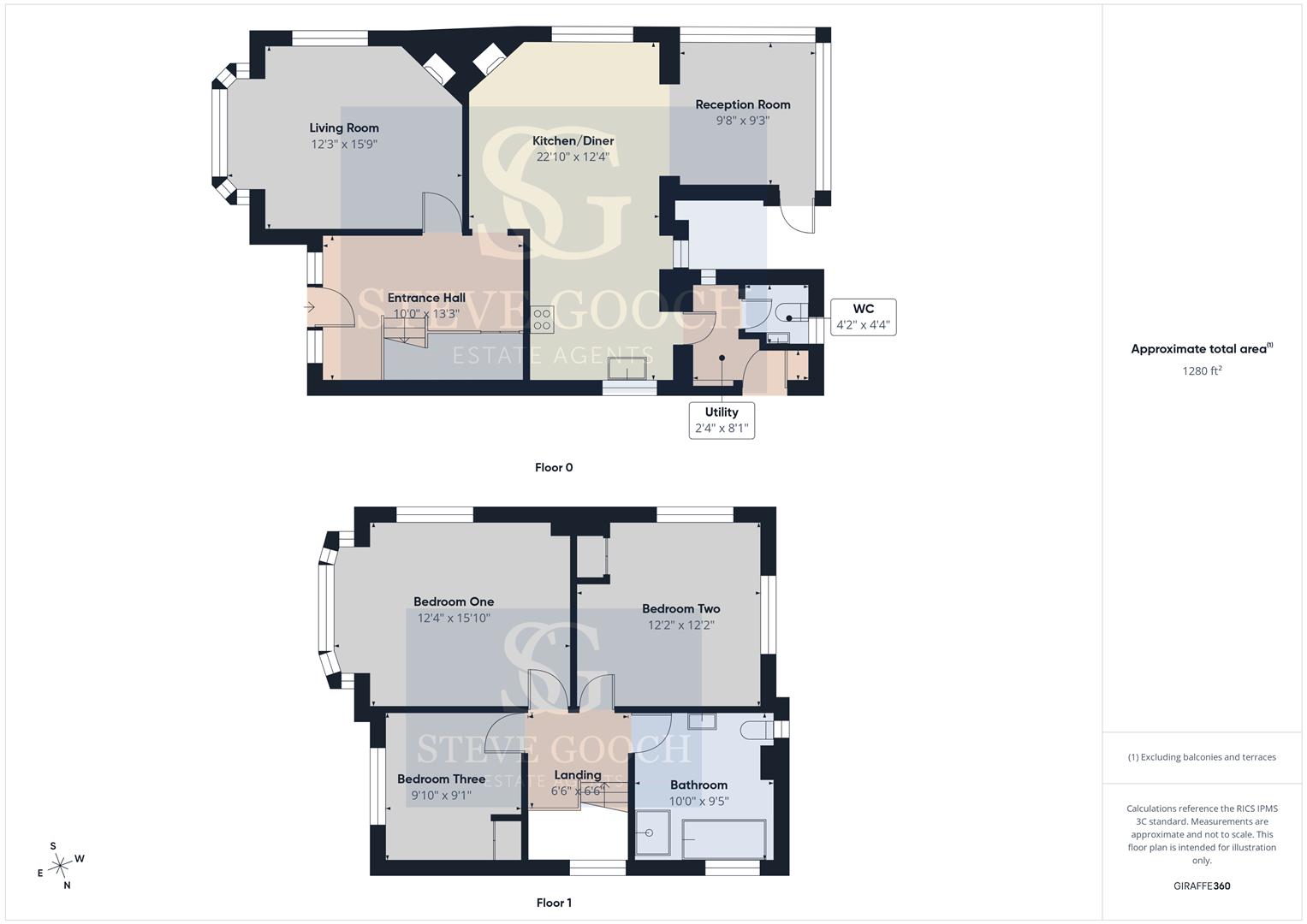 Four Winds, Buckshaft Road, Cinderford floorplan