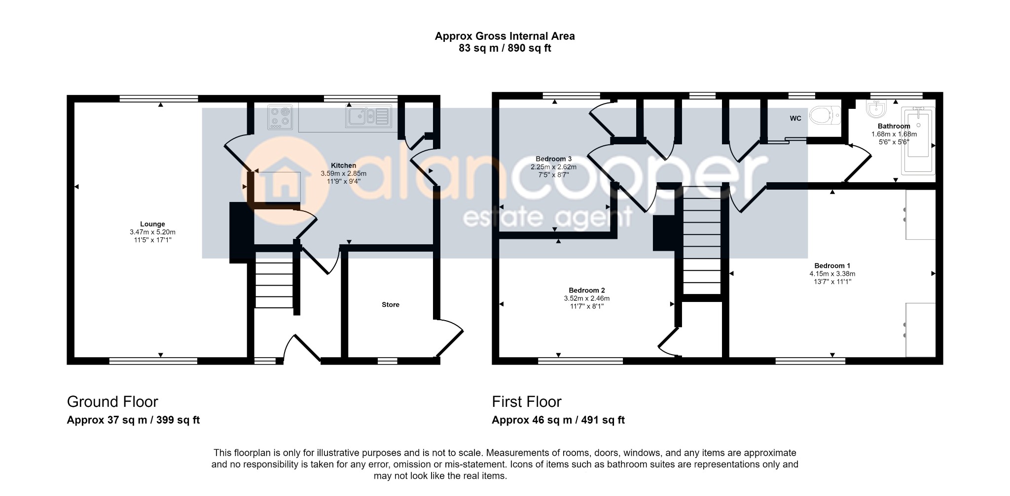 3 bed terraced house for sale in Vale View, Stockingford, Nuneaton CV10 66656309 Zoopla