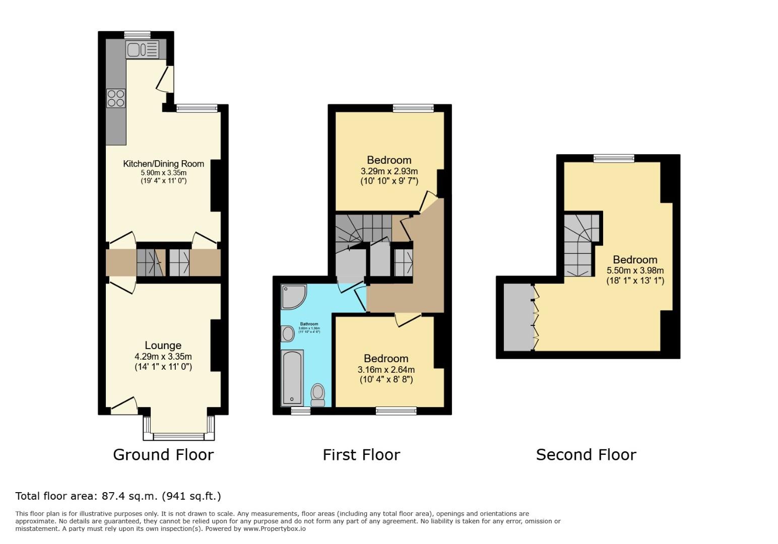 17, Ramsey Road, Sheffield floorplan
