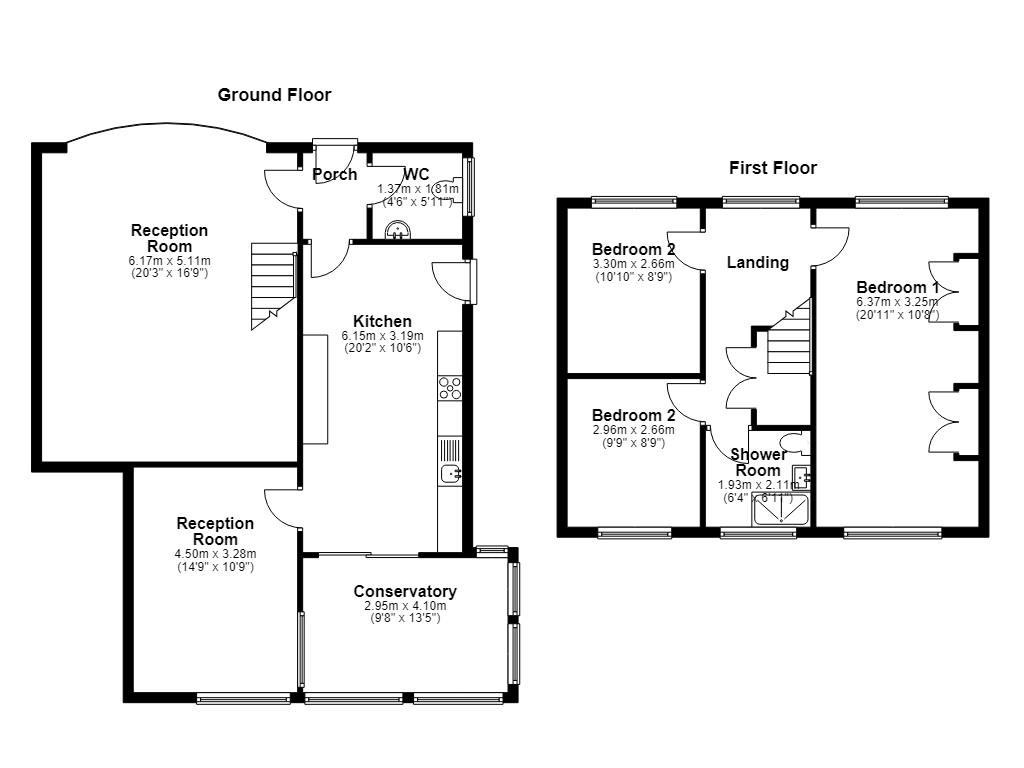 10, Mayfield Avenue, Preston floorplan