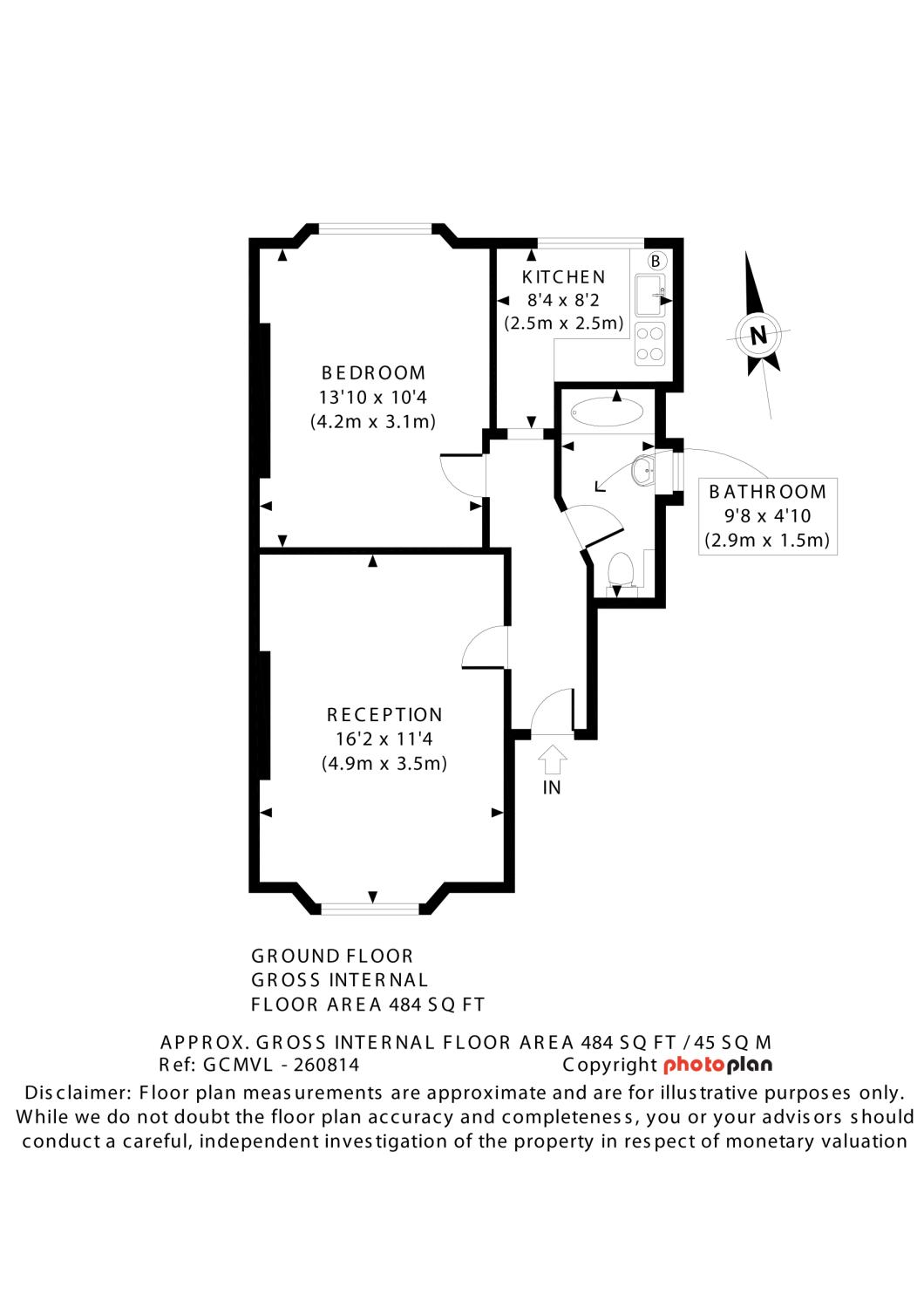 1 Bedrooms Flat to rent in Princess Road, Kilburn Park, London NW6