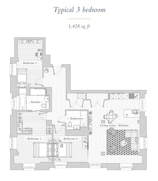 3 Bedrooms Flat for sale in One Bayshill Road, Montpellier, Cheltenham GL50