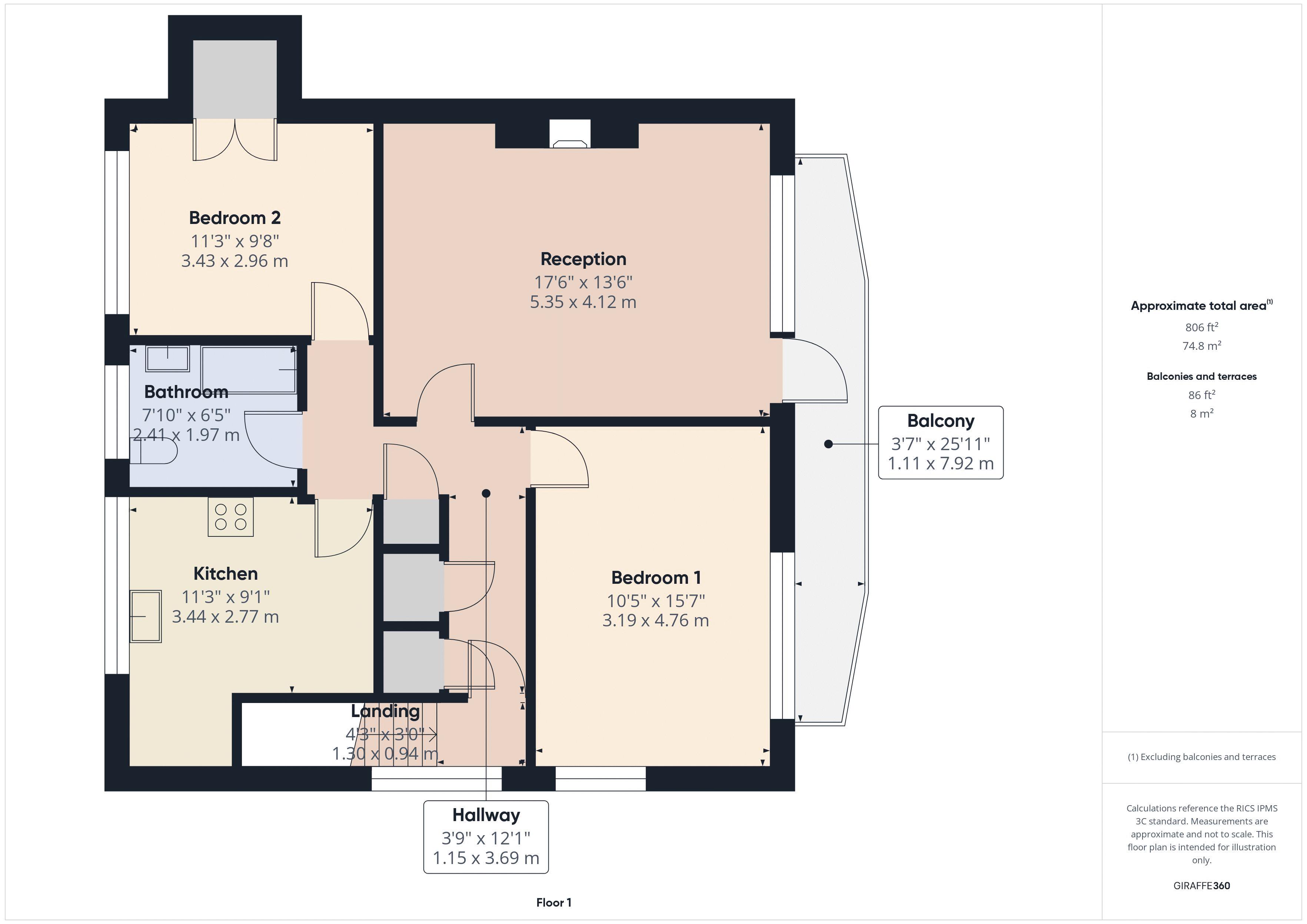 52, Tower Road, Clacton-On-Sea floorplan