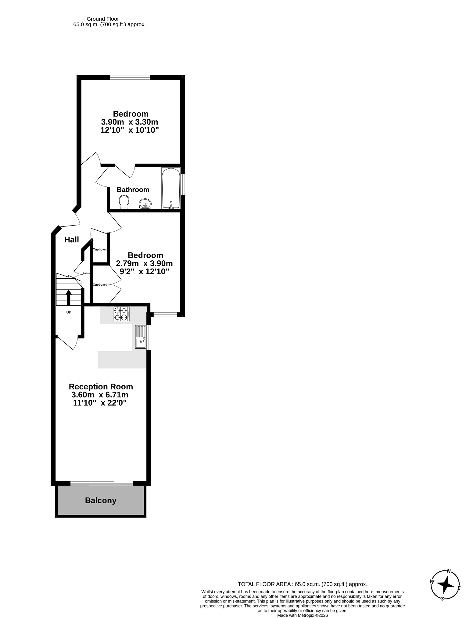 5 Suncroft Place, Green Lane, Chessington floorplan