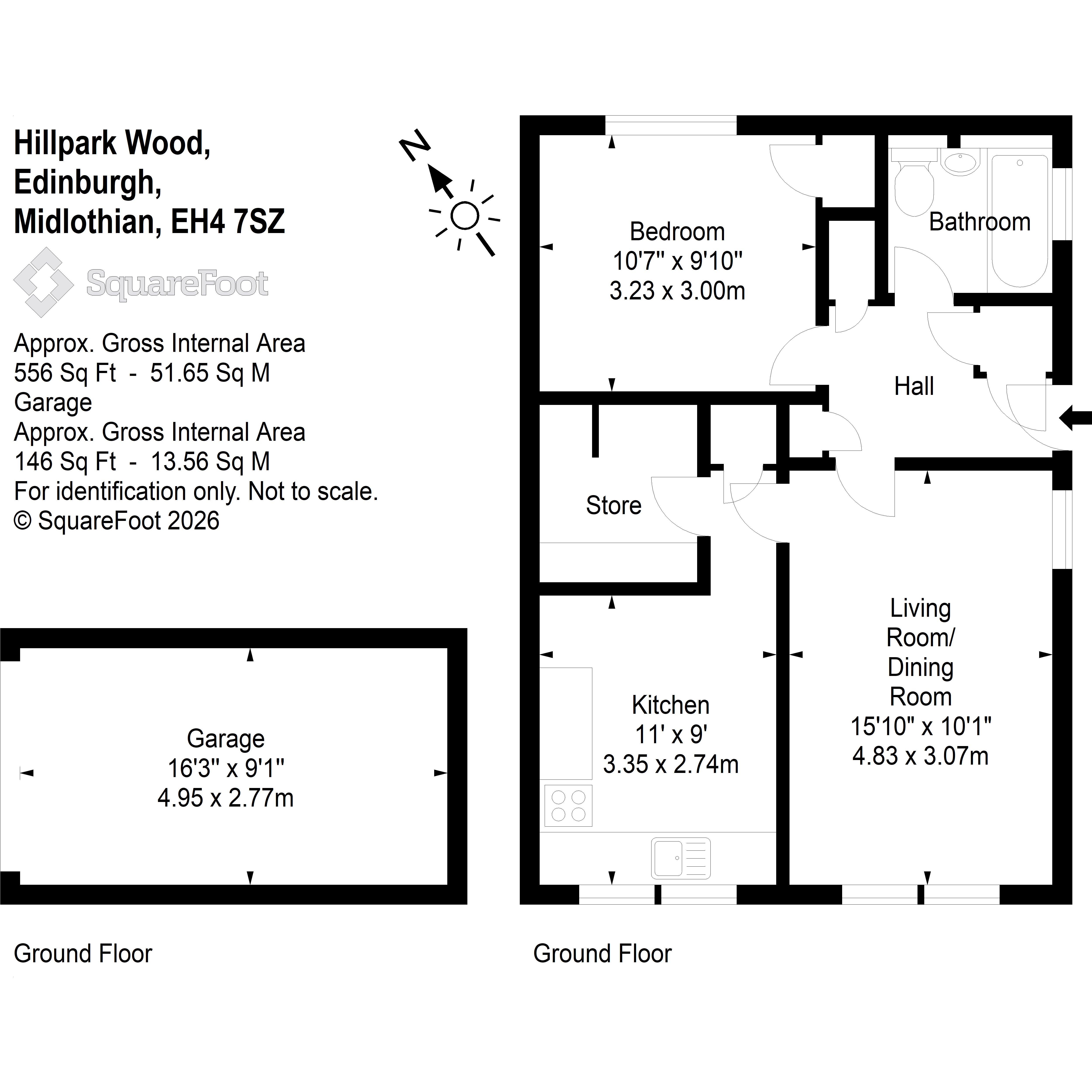 52, Hillpark Wood, EDINBURGH floorplan
