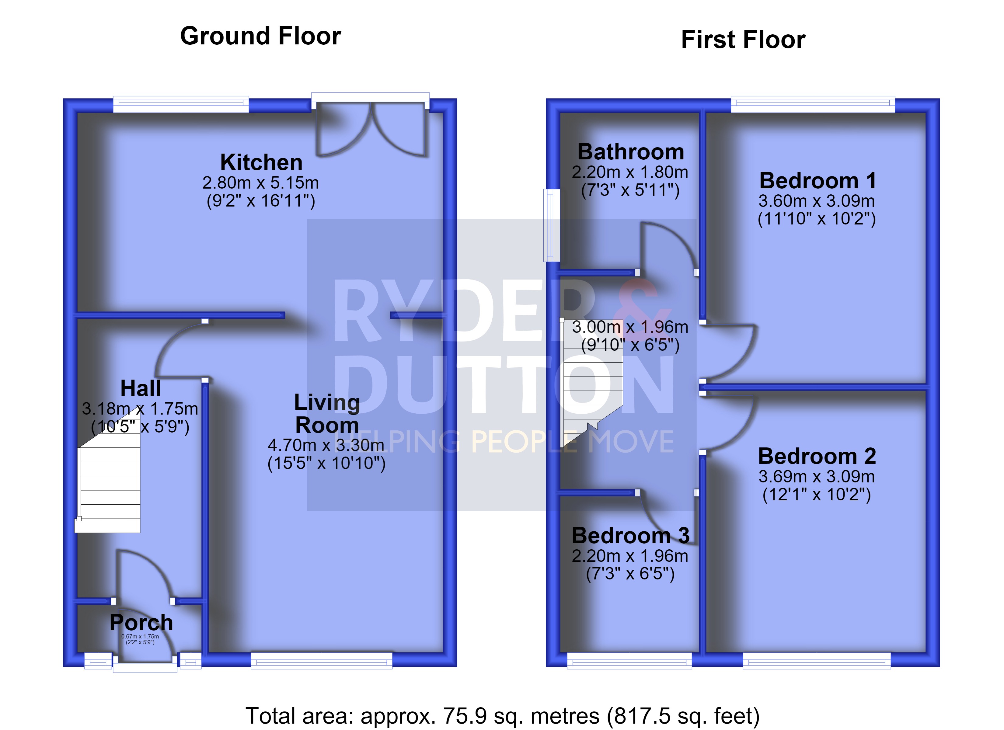 9, Rudston Avenue, Manchester floorplan