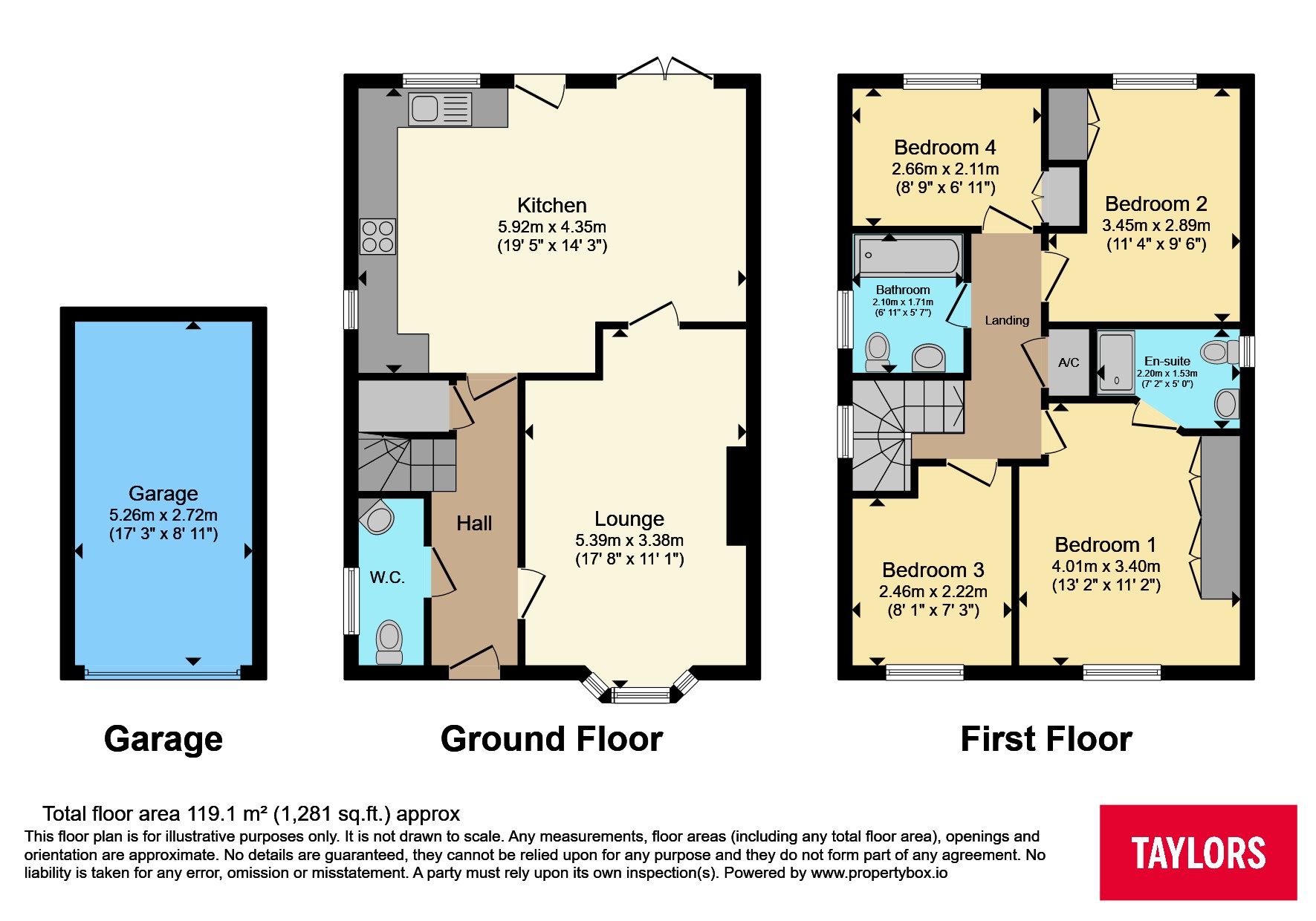 4, Dittander Close, Oxfordshire floorplan