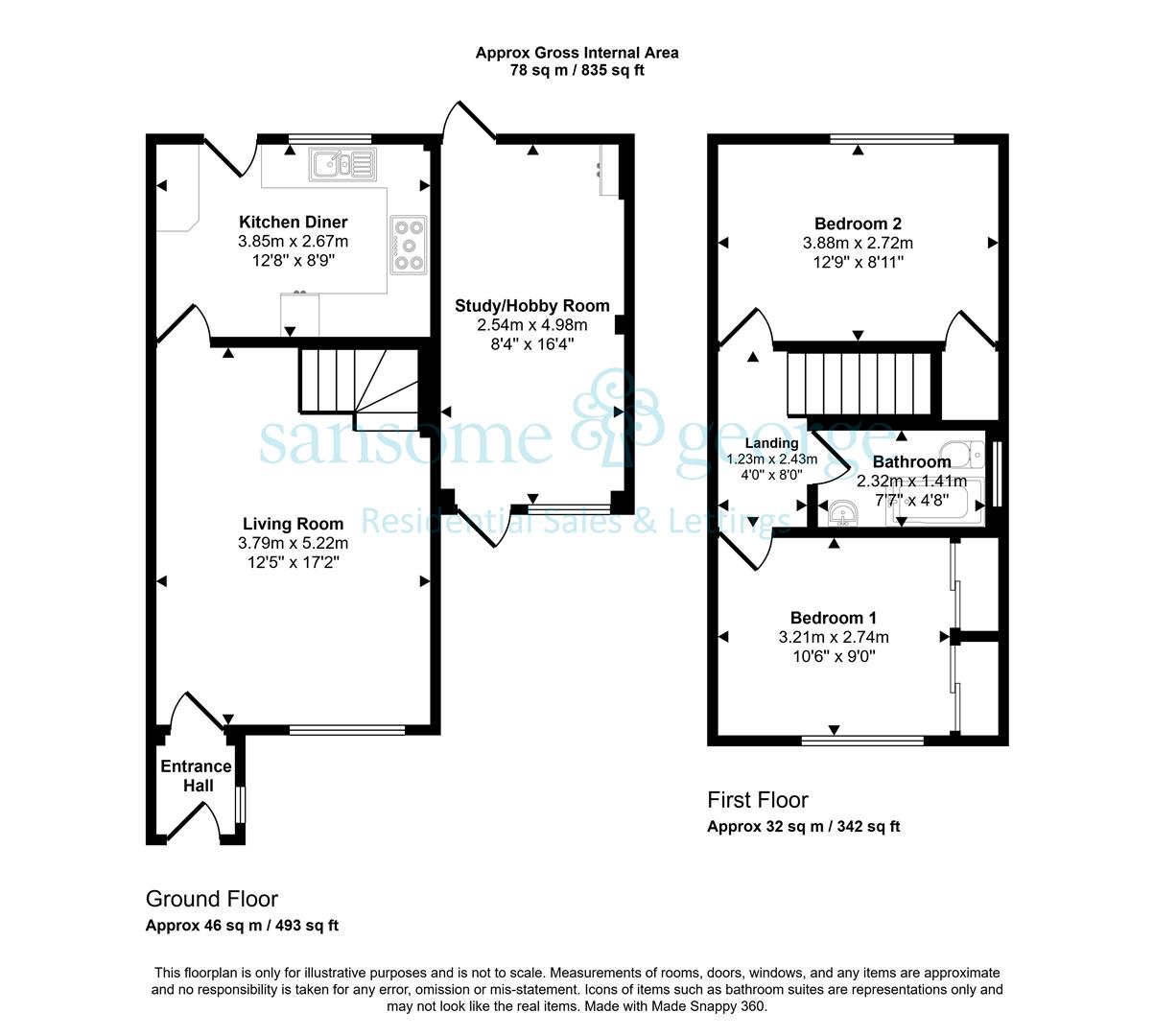 6, Brierley Place, Reading floorplan