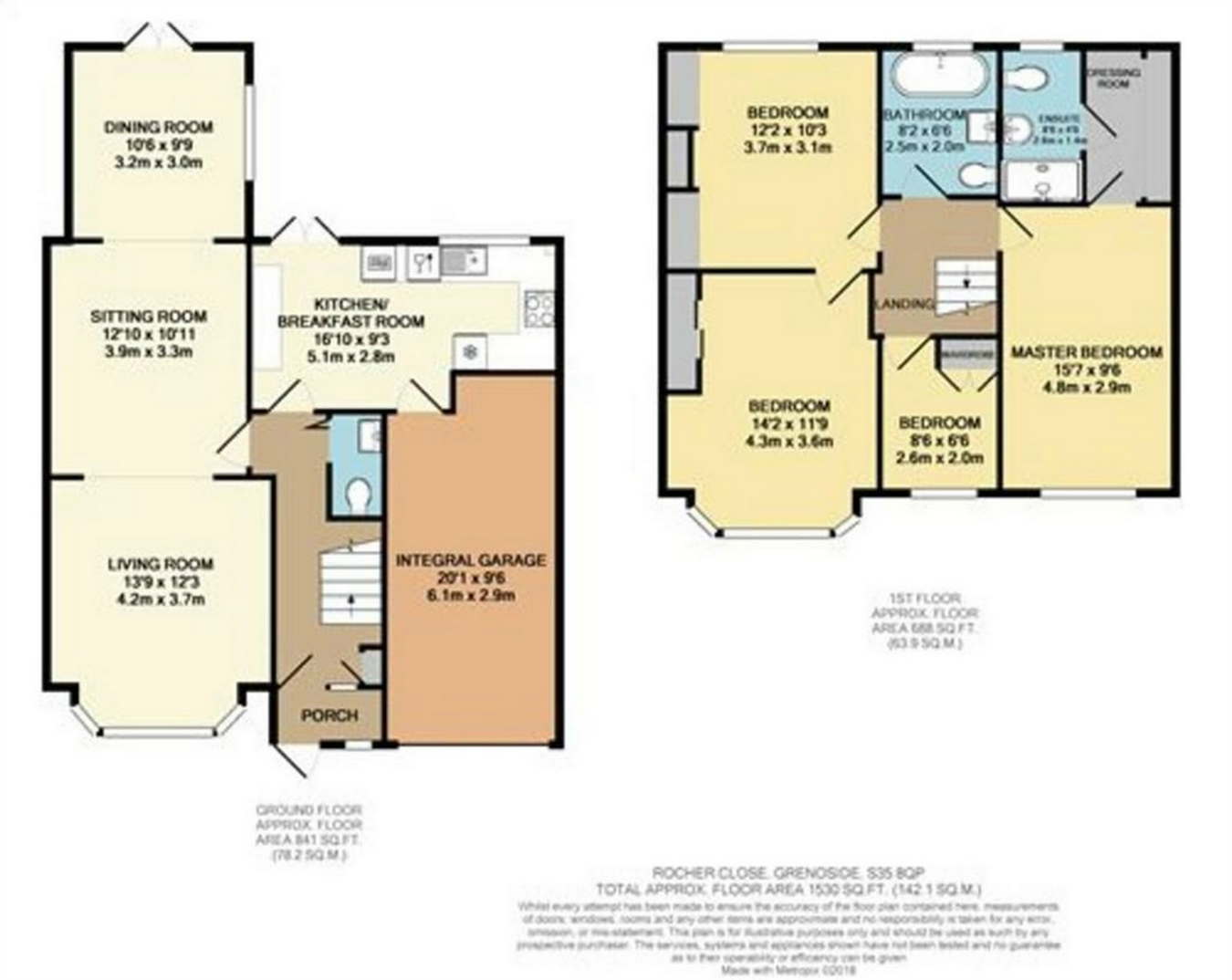 4 Bedrooms Semi-detached house for sale in Rocher Close, Grenoside, Sheffield, South Yorkshire S35