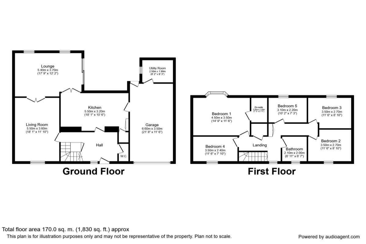 5 Bedrooms Semi-detached house to rent in Ellingham Road, Hemel Hempstead HP2