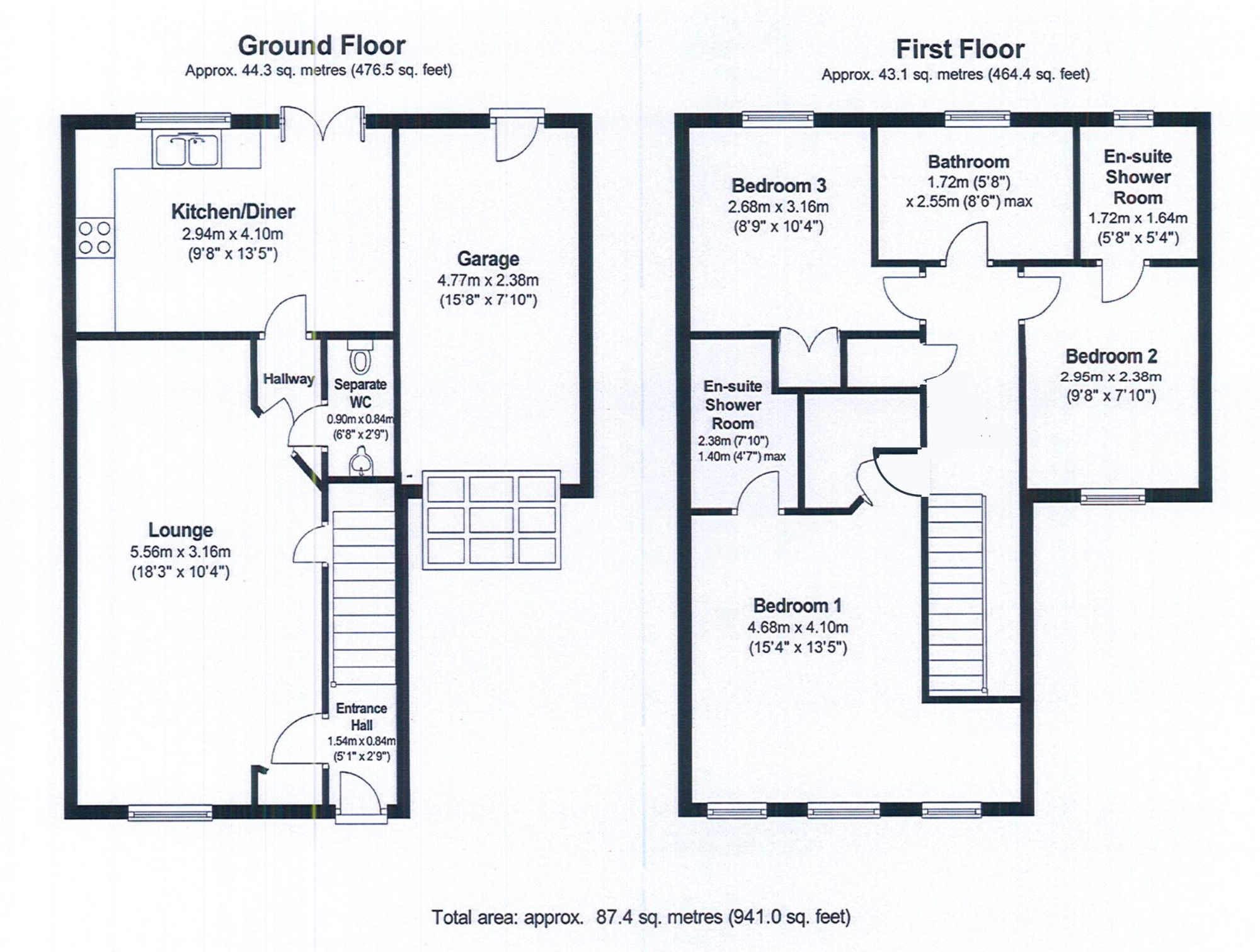 23, Kittiwake Drive, Torquay, TQ2 floorplan