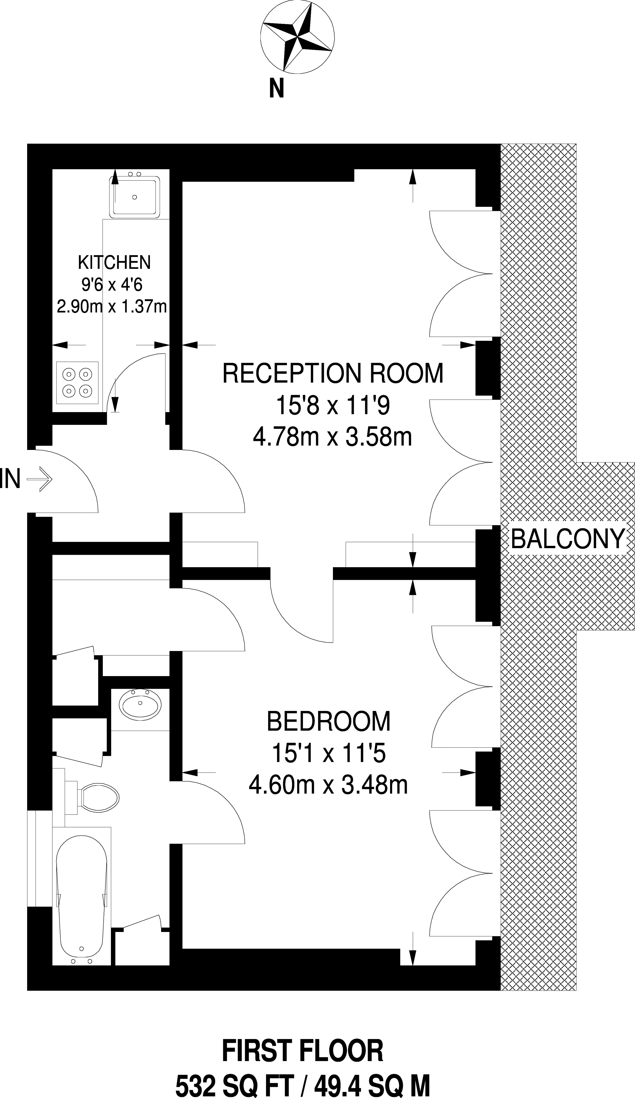 1 Bedrooms Flat to rent in Oakley Street, Chelsea SW3