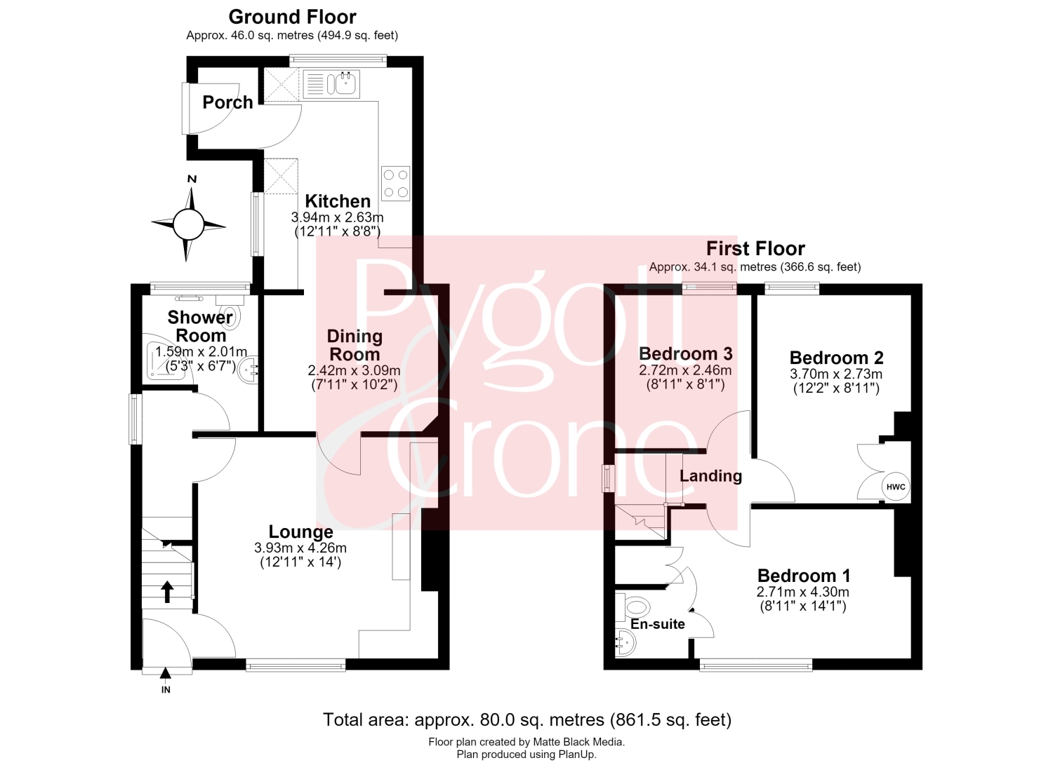 323, Gosberton Westhorpe, Spalding floorplan