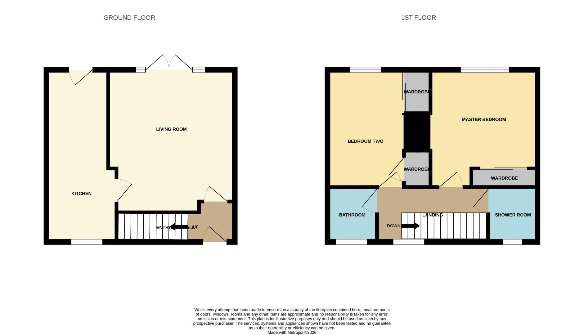 4, Marley Road, Newton Aycliffe floorplan