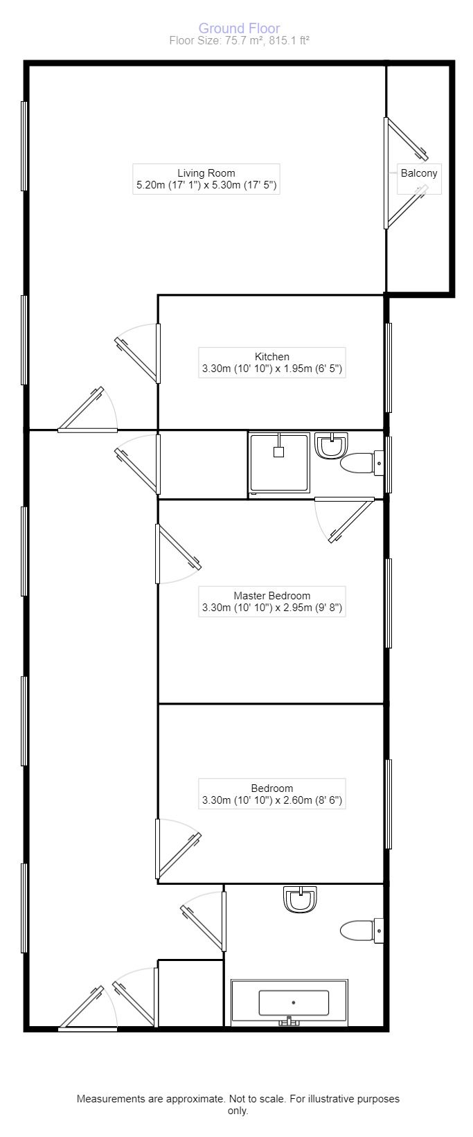 2 Bedrooms Flat for sale in Kilby Road, Stevenage SG1