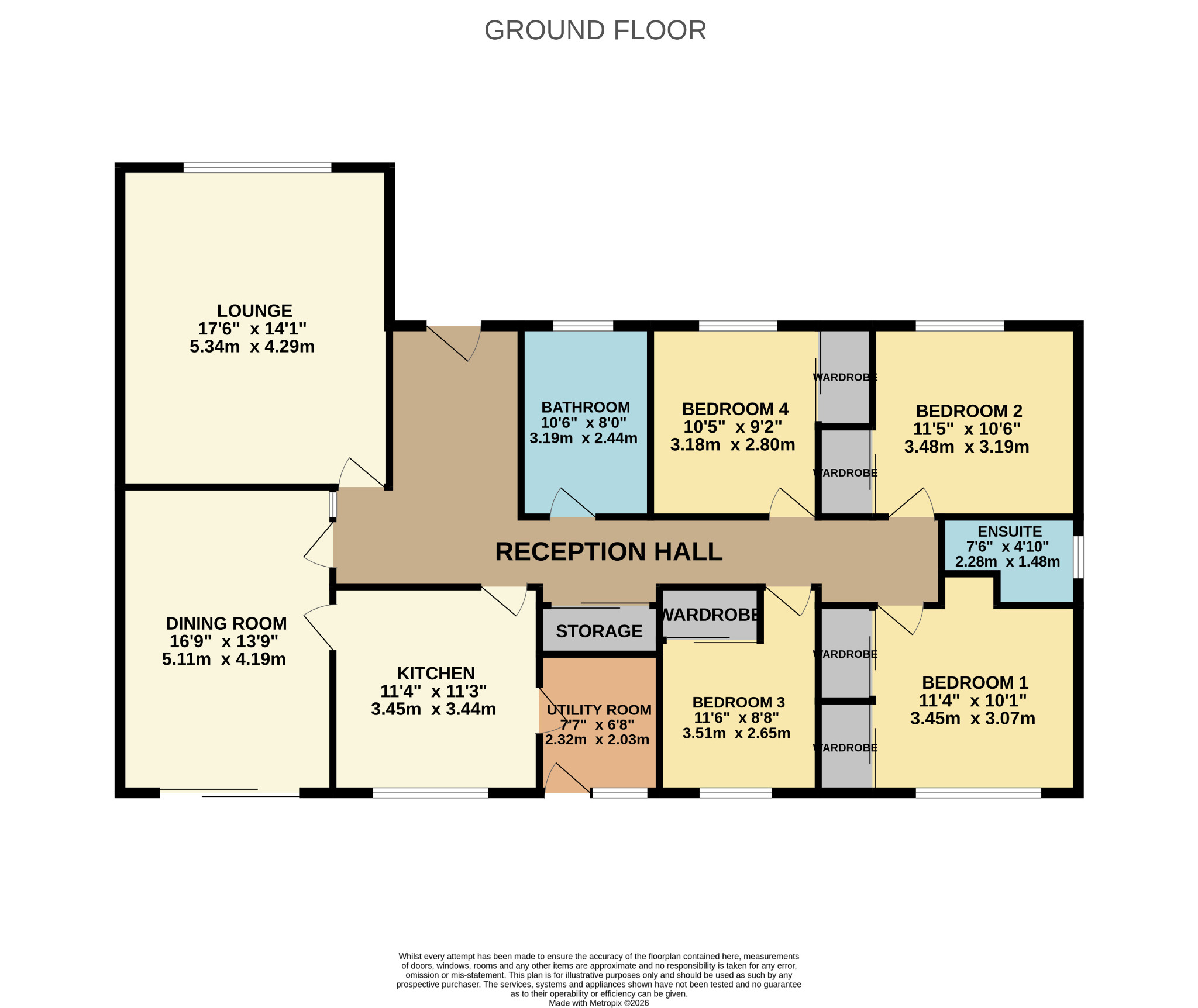 61 Priesthill Road, Glasgow, City of Glasgow floorplan
