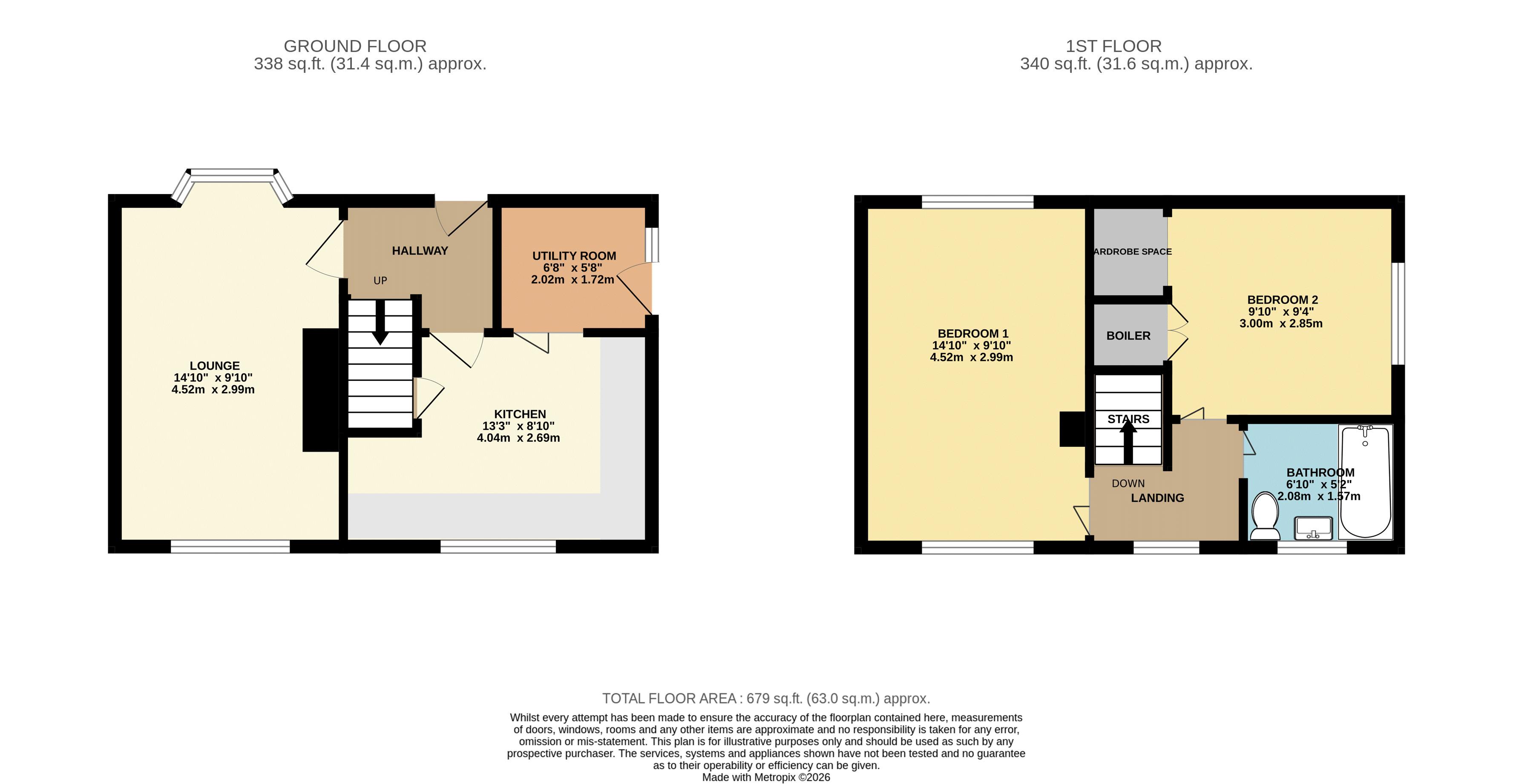 17, Wickenby Crescent, Lincoln floorplan