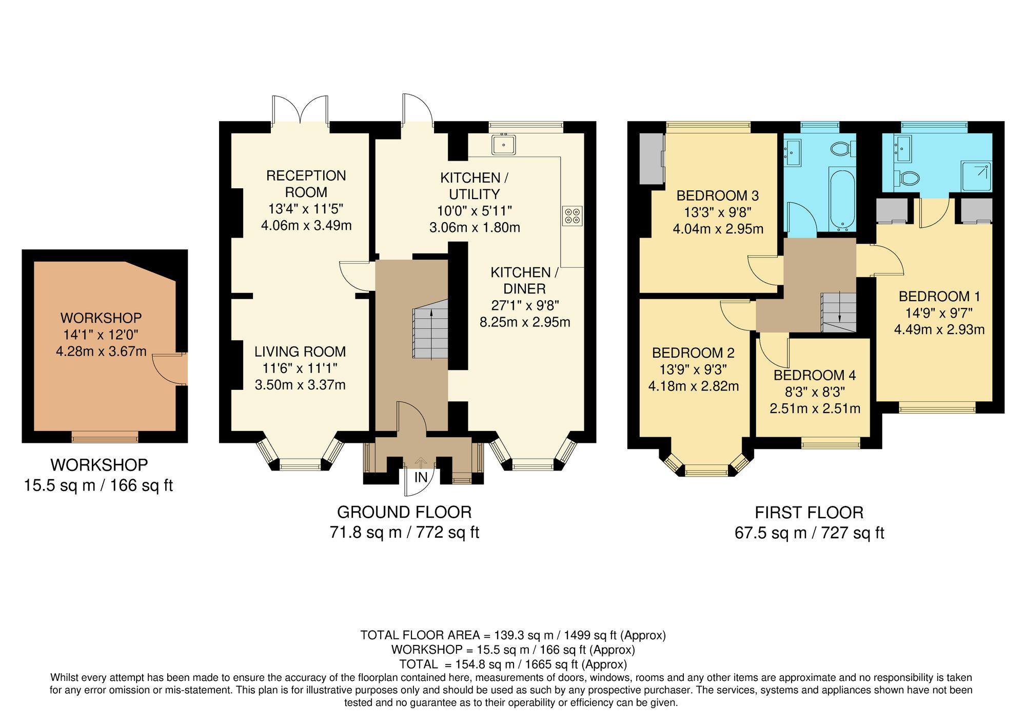 38 Queenhill Road, South Croydon floorplan