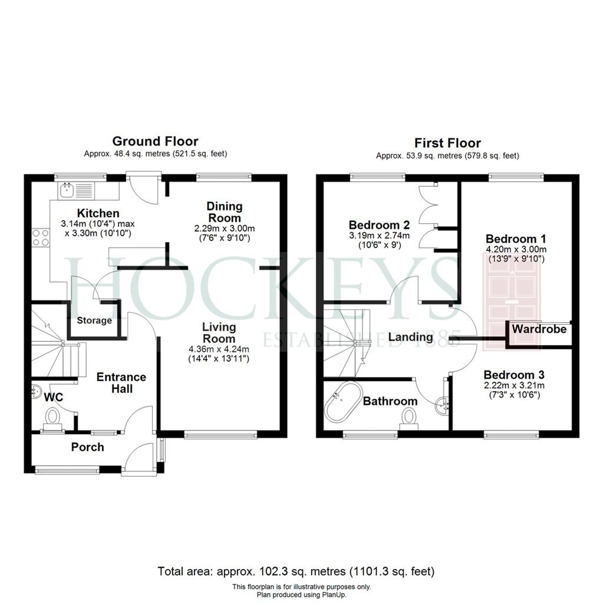 47 Rockmill End, Cambridge floorplan