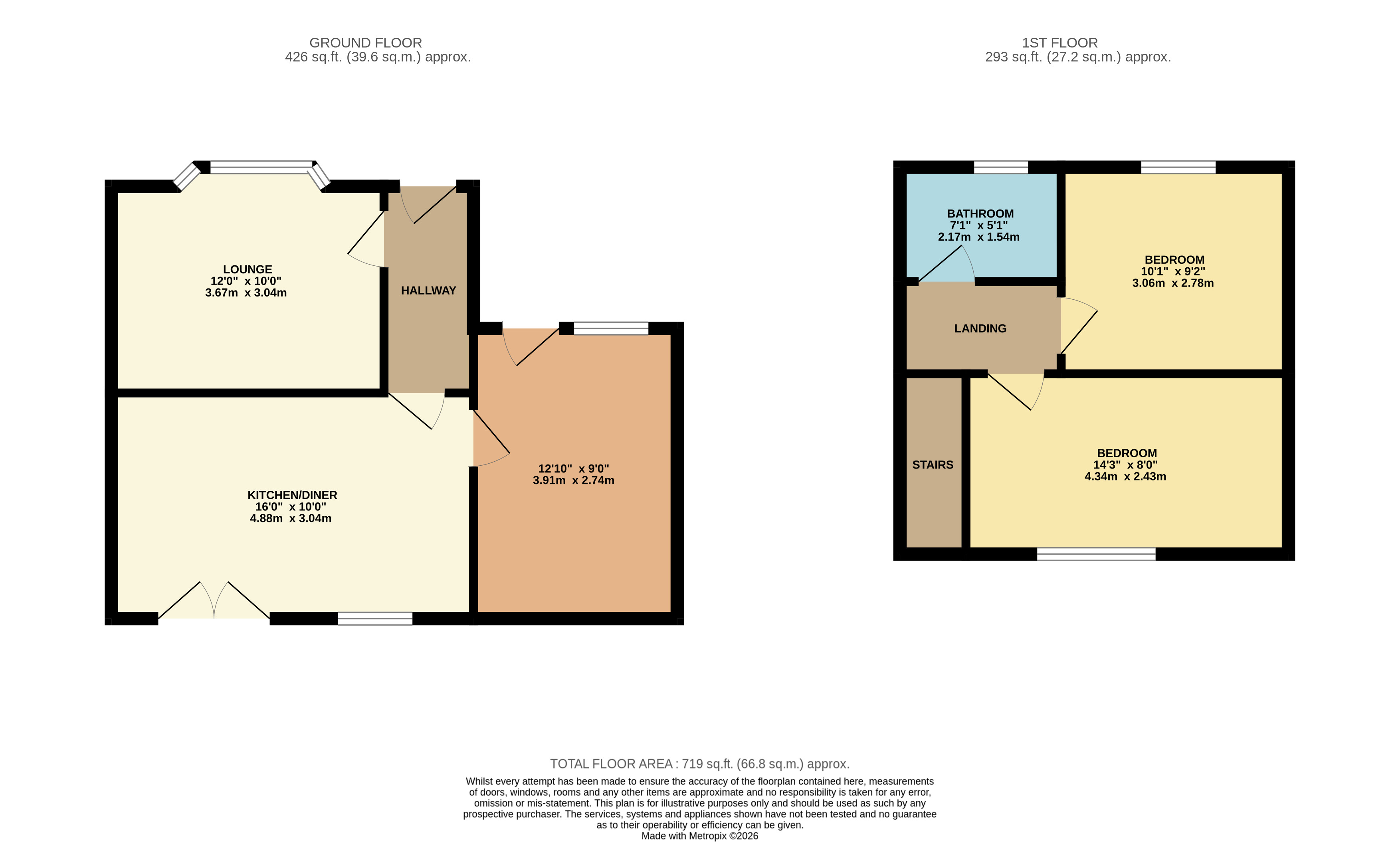 24, Tadcaster Road, Sunderland floorplan