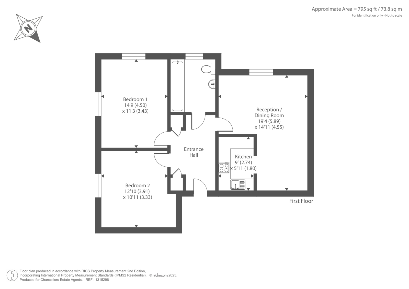 165, Reliance Way, Oxford floorplan