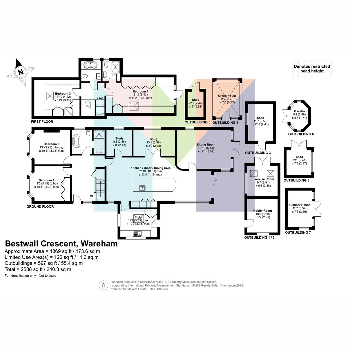 4, Bestwall Crescent, Wareham floorplan