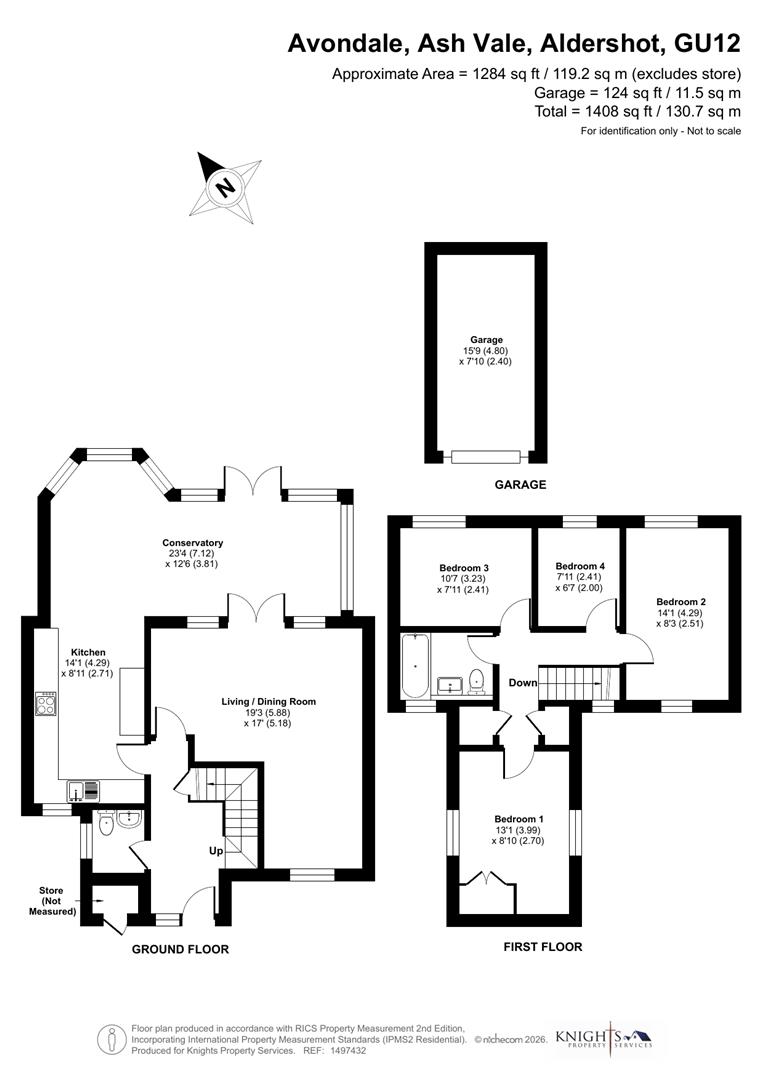 61, Avondale, Aldershot floorplan