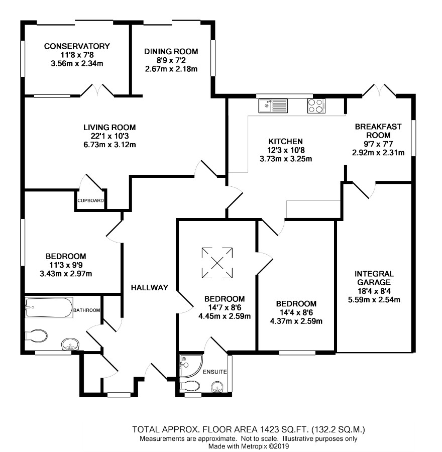 3 Bedrooms Detached bungalow for sale in Byron Road, Twyford, Reading RG10