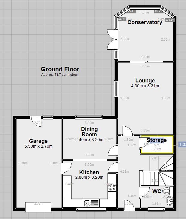 2, The Groves, Liverpool floorplan