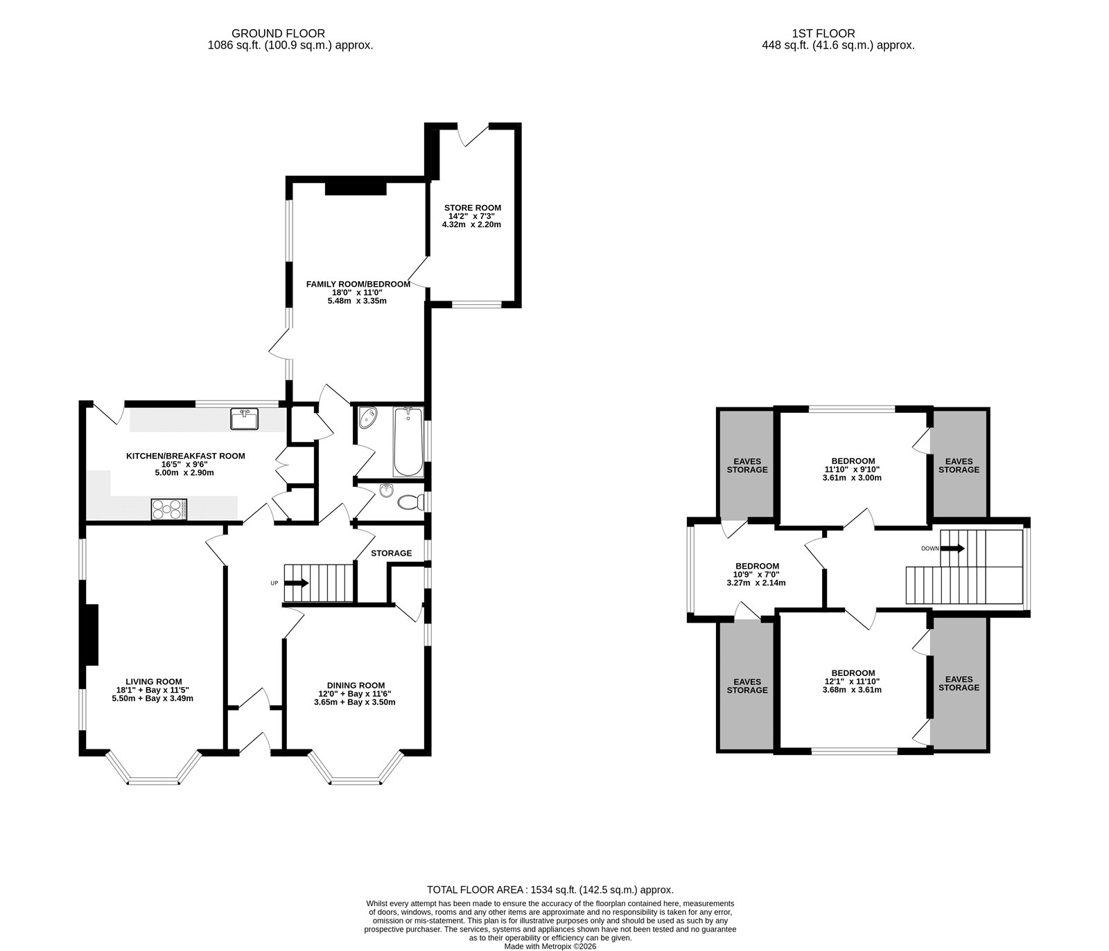 32, Cranmore Gardens, Hampshire floorplan