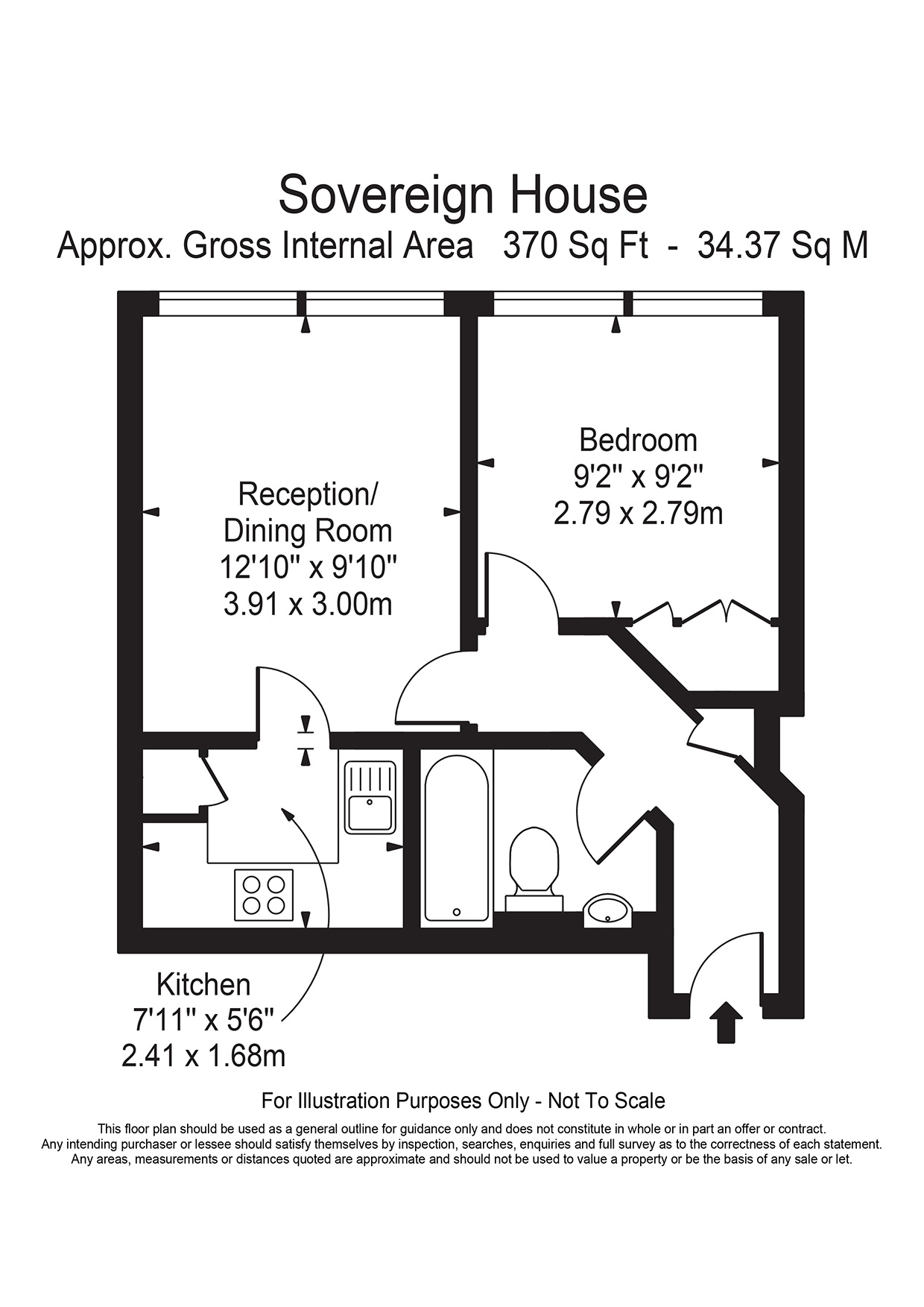 Sovereign House, Fitzroy Street, London floorplan