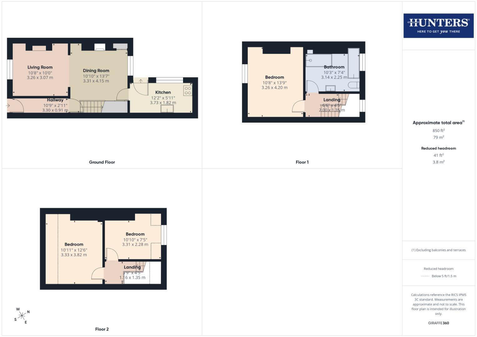 Belle Vue Street, Scarborough floorplan