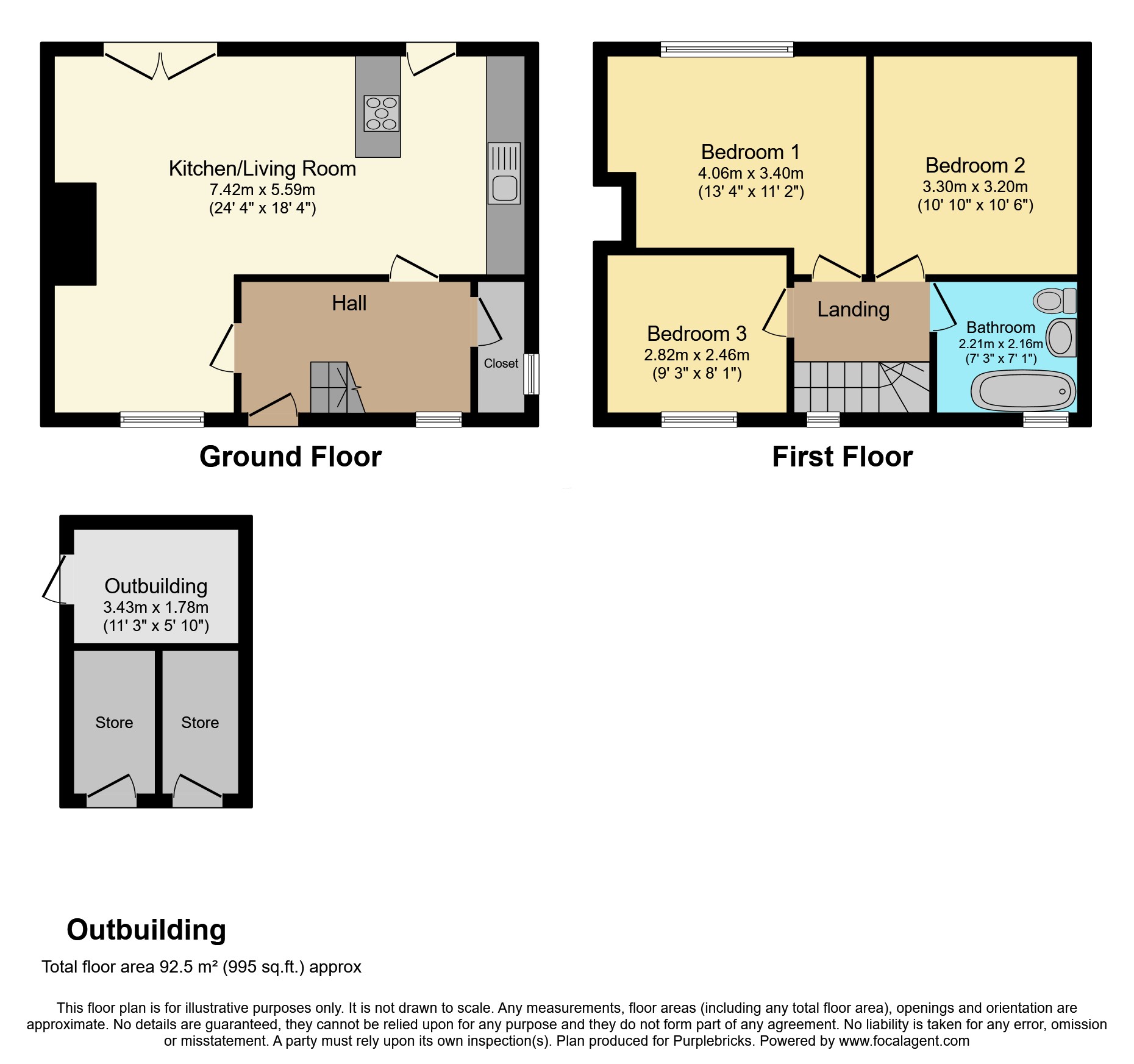 14, Willow Green, Northwich floorplan