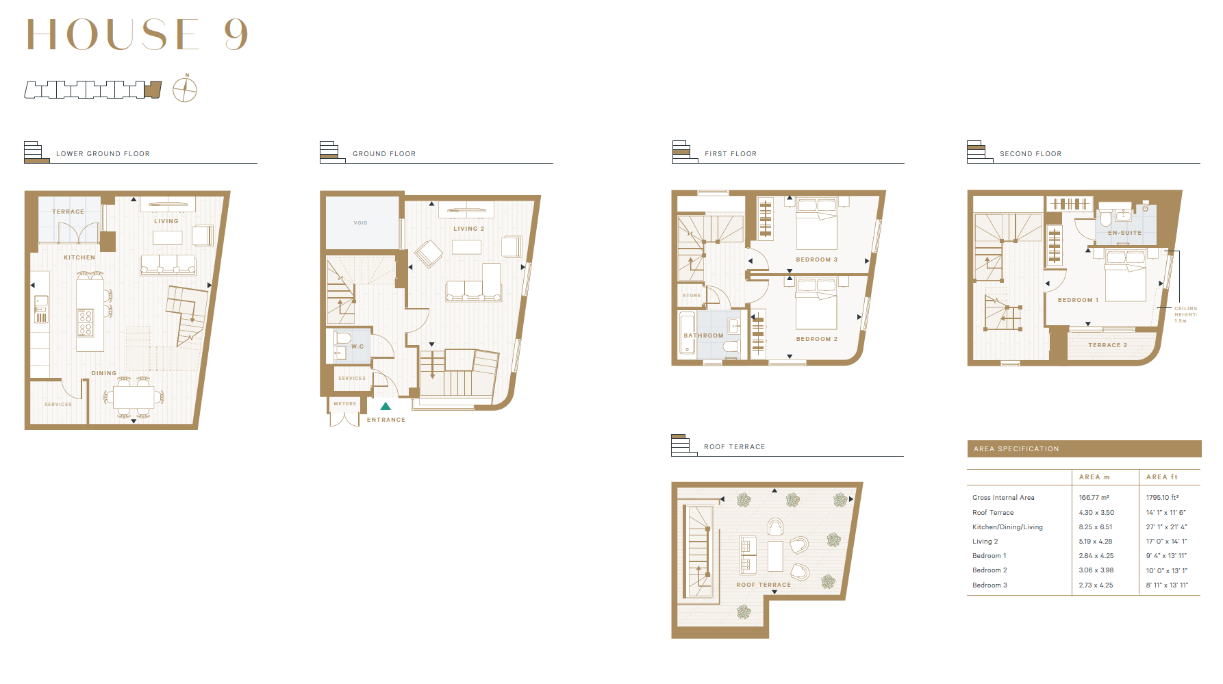 House 9,, Avery Walk, London floorplan