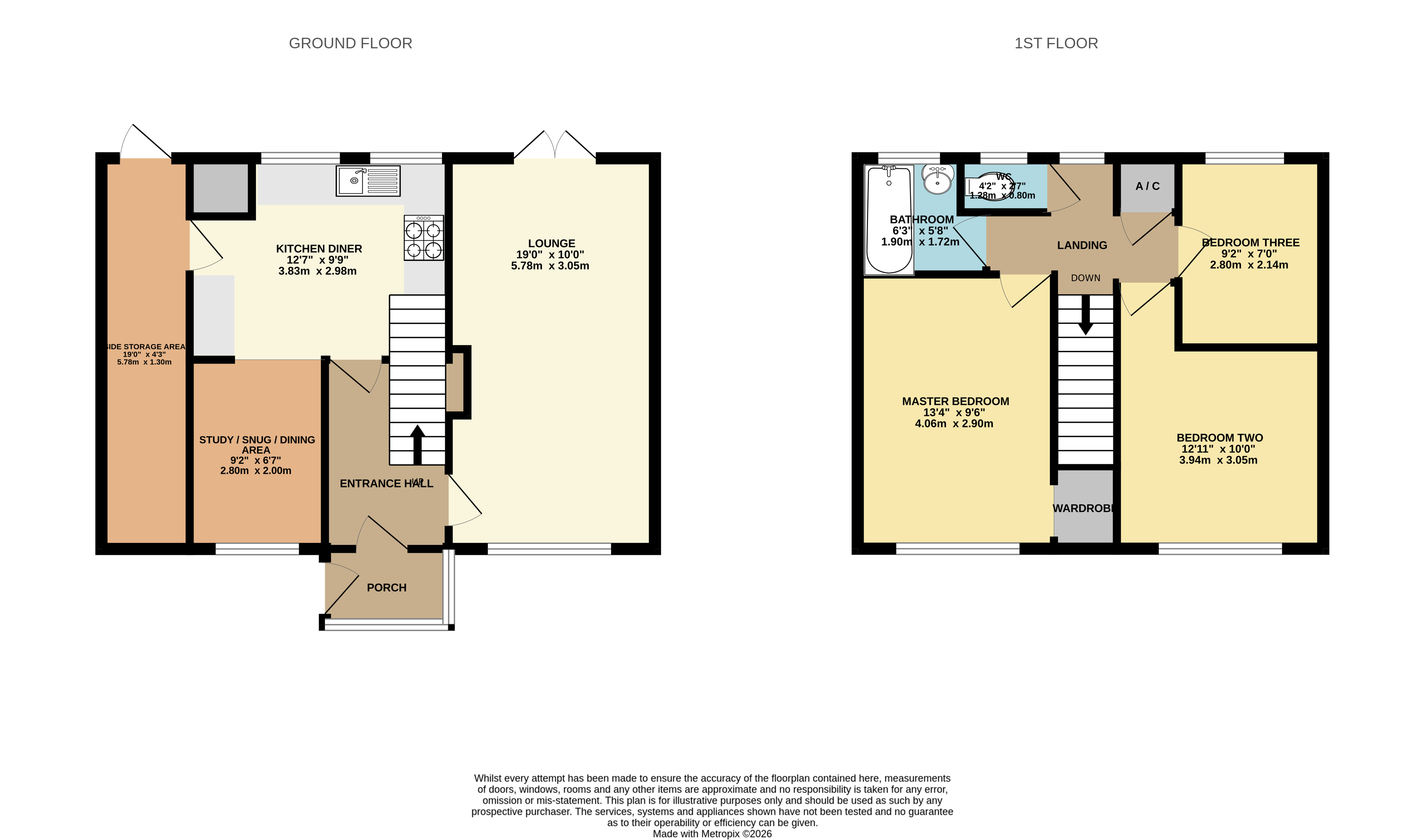 Cedar Road, Southampton floorplan