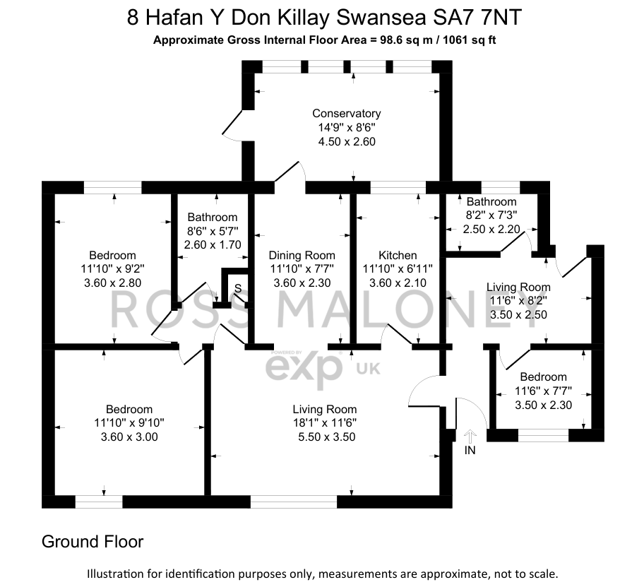 8, Hafan Y Don, Swansea floorplan