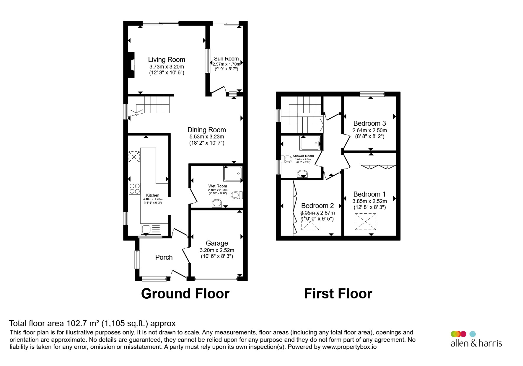 7, Balmoral Road, Didcot floorplan