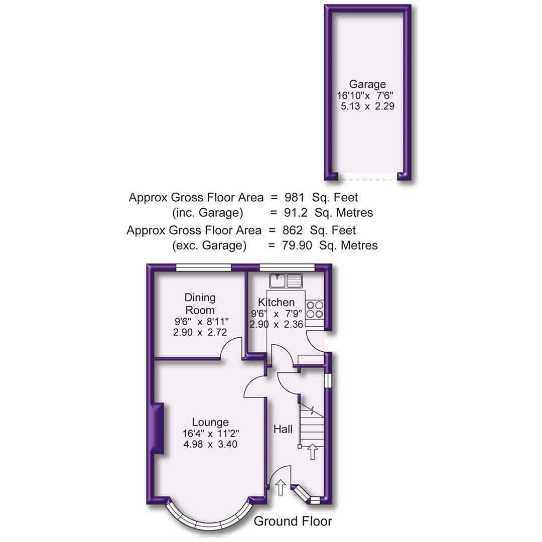 46, Lansdowne Road, Cheshire floorplan