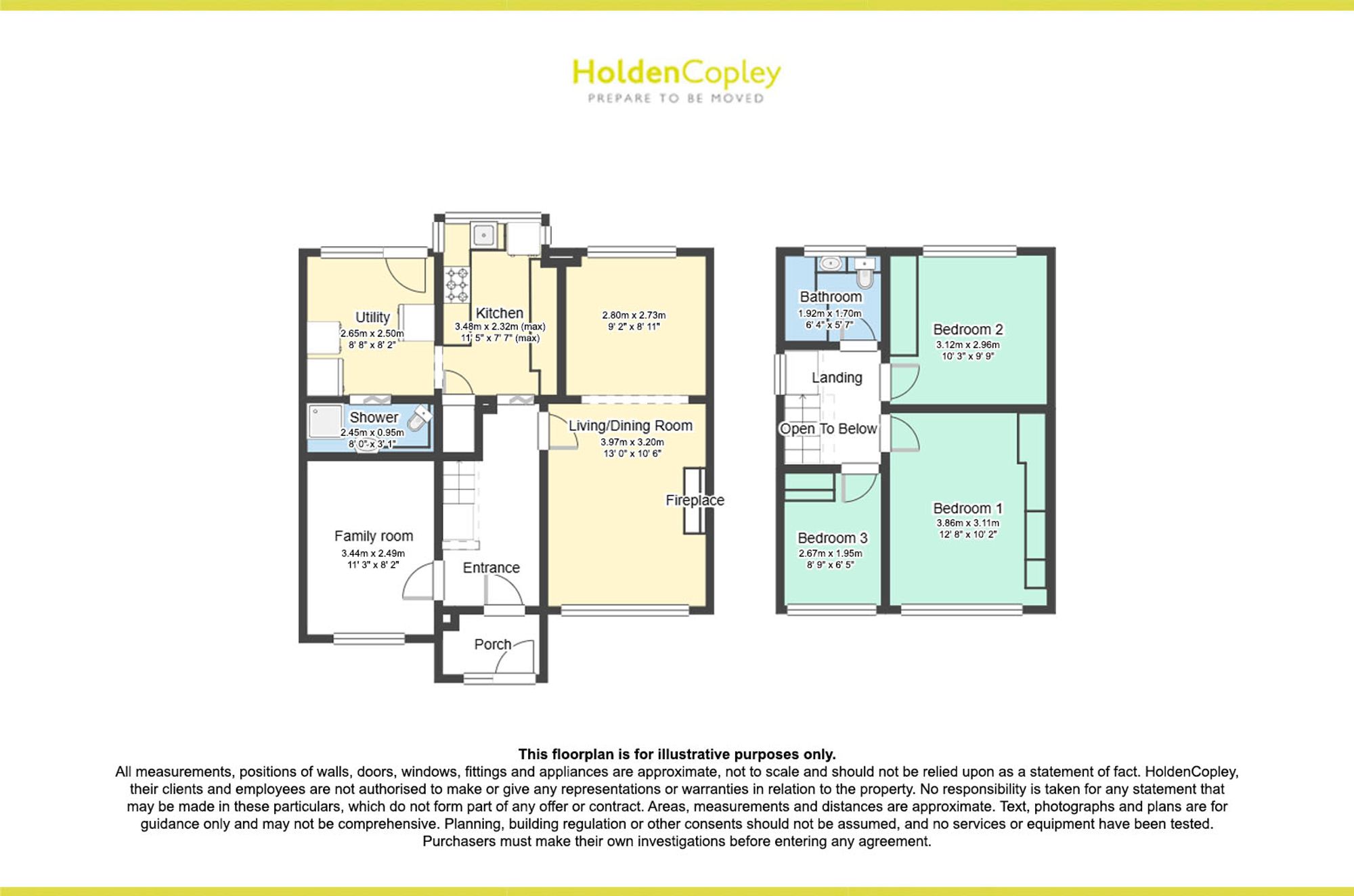 30 Bernard Avenue, Nottingham floorplan