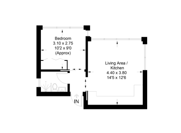 Seaglass,, Tregonhawke, Torpoint floorplan