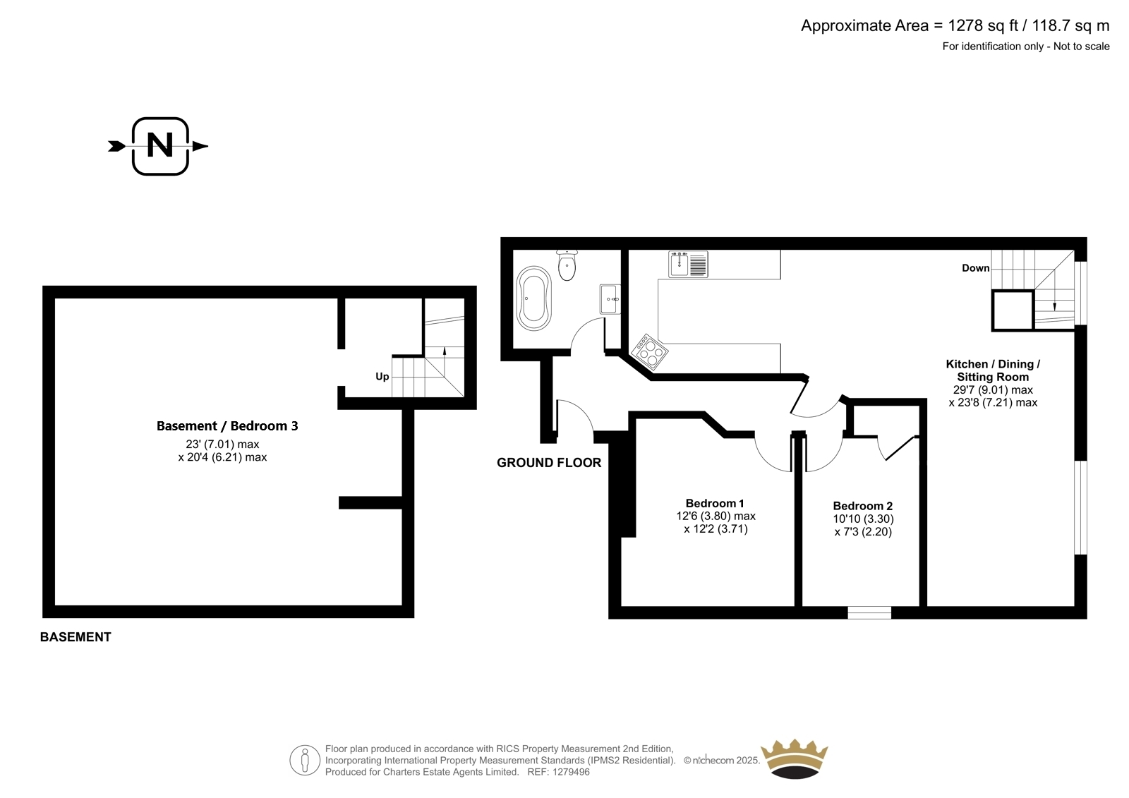 2 Royal Court, 56, Bugle Street, Southampton floorplan