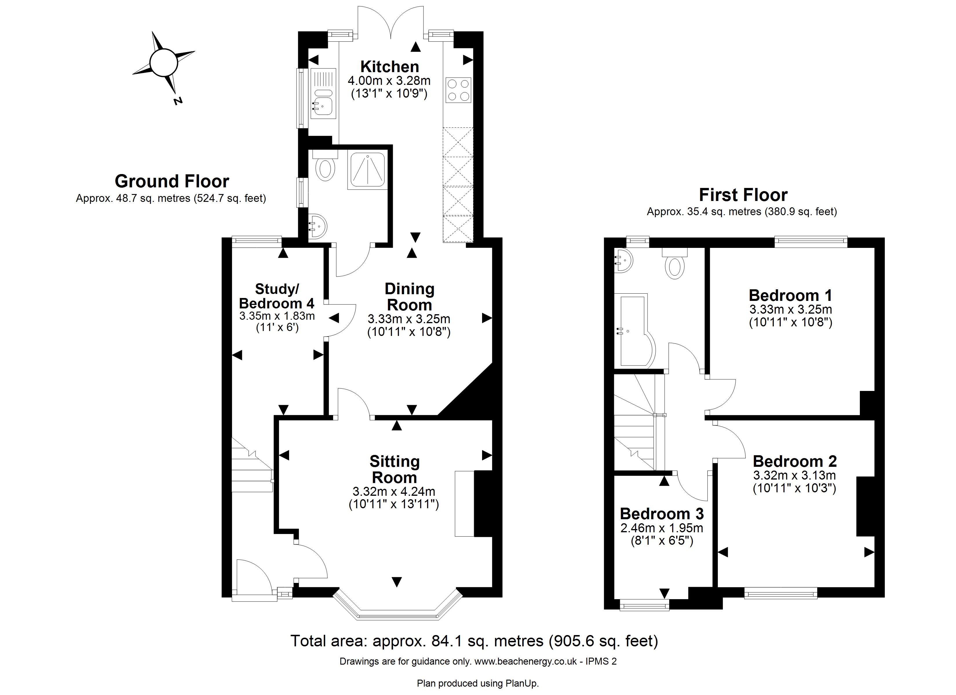 30, Silverwood Close, Cambridge floorplan