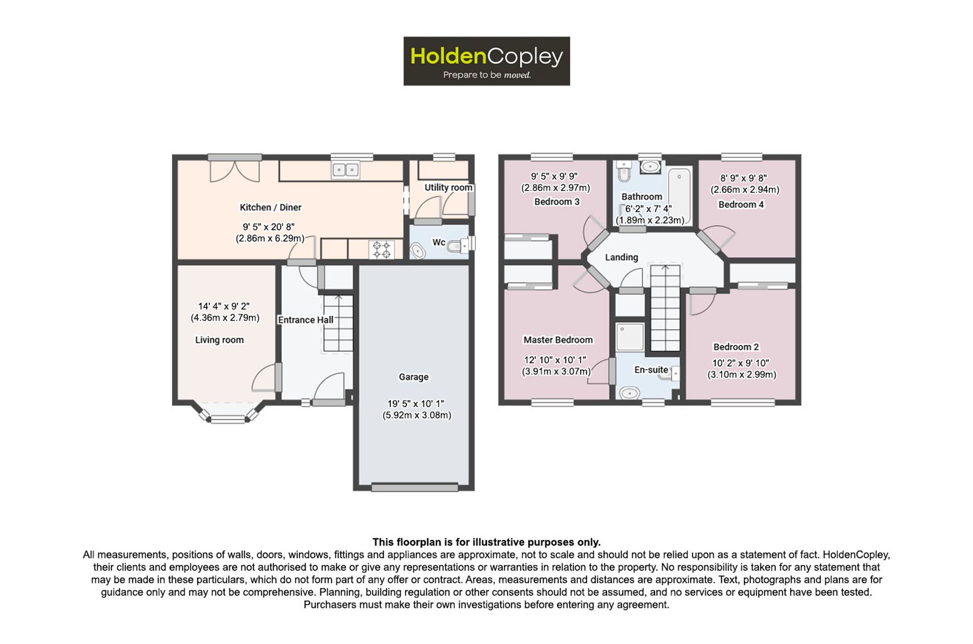 42 Orpington Way, Newark floorplan