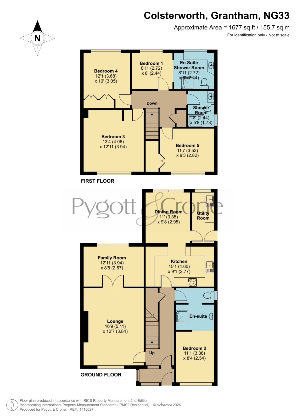 25, Woodlands Drive, Grantham floorplan