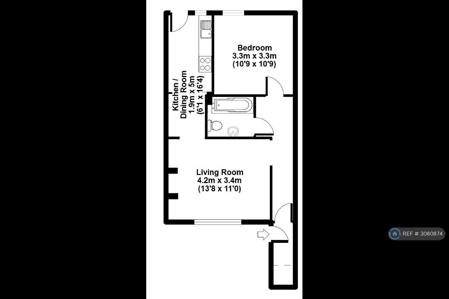 Belmont Road St Andrews, Bristol floorplan